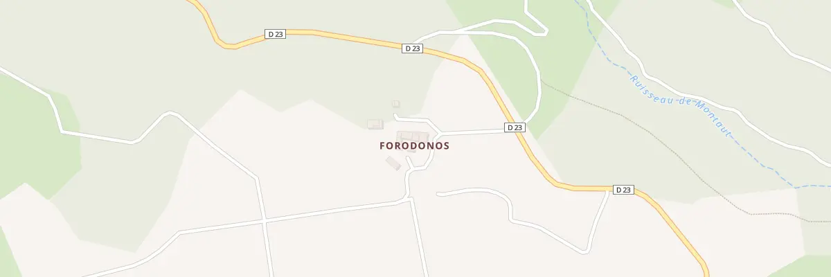 Plan de Forodonos à Saint-Pierre-des-Champs