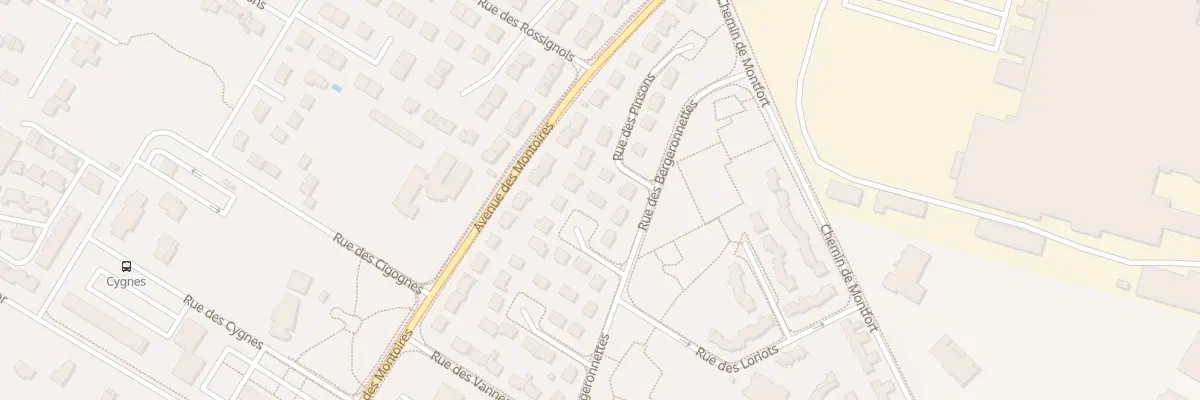 Plan du 4 Rue des Alouettes à Gien