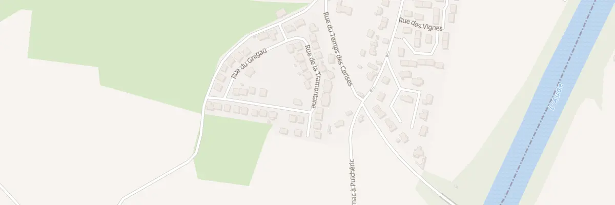 Plan du 14A Rue de la Tramontane à Puichéric