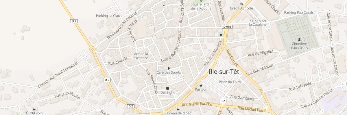 Plan du 20 Gr Grand Rue à Ille-sur-Têt