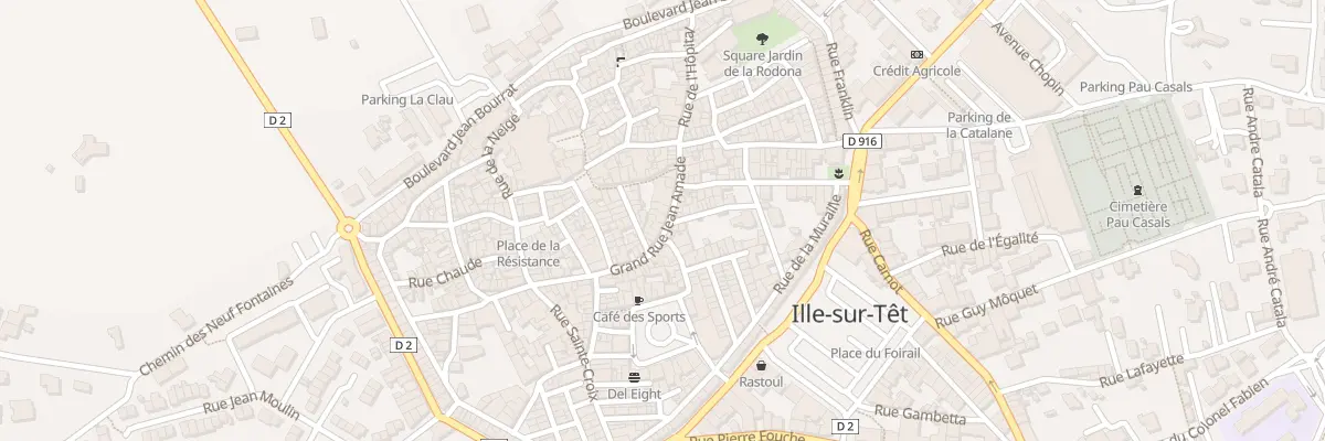 Plan du 21 Gr Grand Rue à Ille-sur-Têt