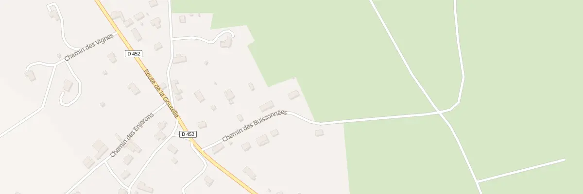 Plan du 167 Che des Buissonnées à Villebret