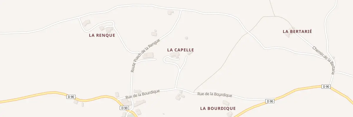 Plan du 5168 La Capelle à Martrin