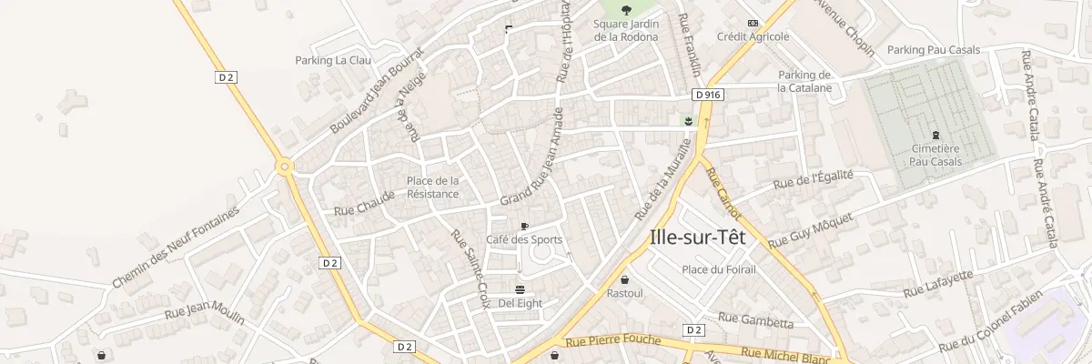 Plan du 24 Gr Grand Rue à Ille-sur-Têt