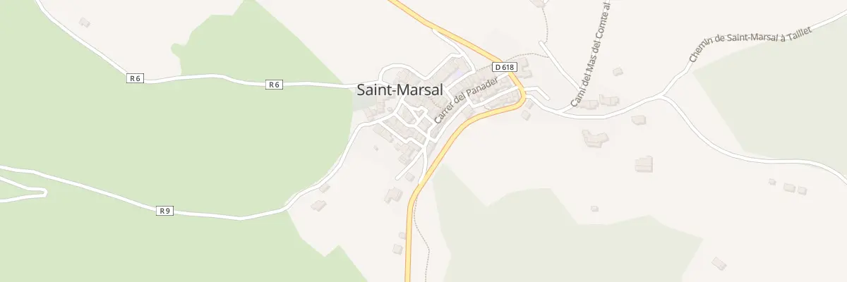 Plan du 5001F Le Village à Saint-Marsal