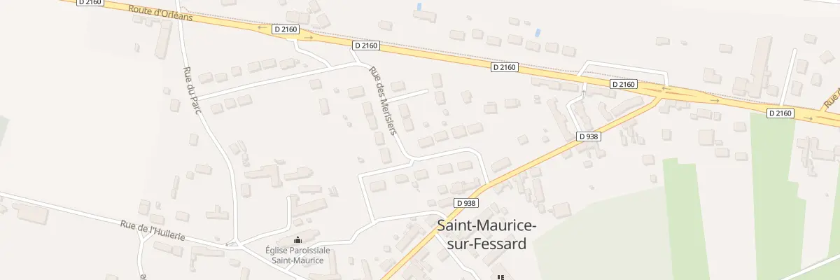 Plan du 8 Rue des Merisiers à Saint-Maurice-sur-Fessard