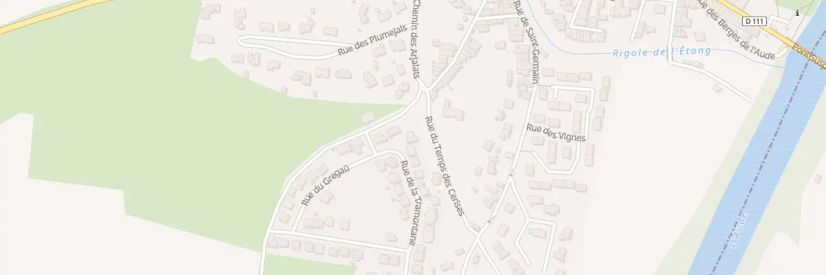 Plan du 5 Rue de la Tramontane à Puichéric