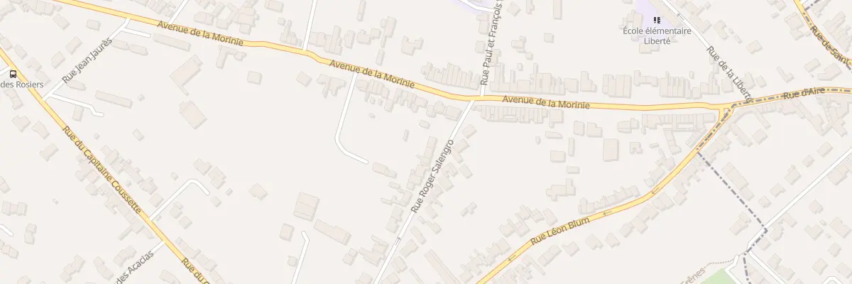 Plan du 61 Rue Roger Salengro à Annezin