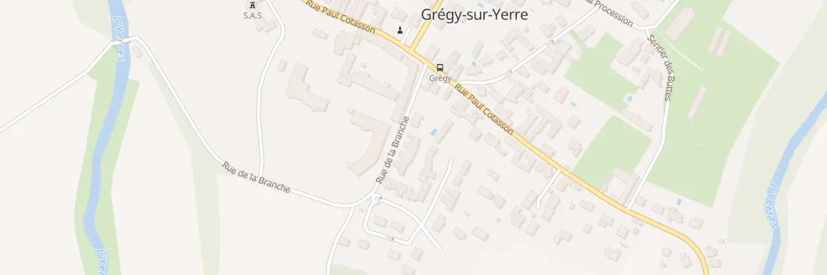 Plan du 5 Rue de la Branche à Évry-Grégy-sur-Yerre