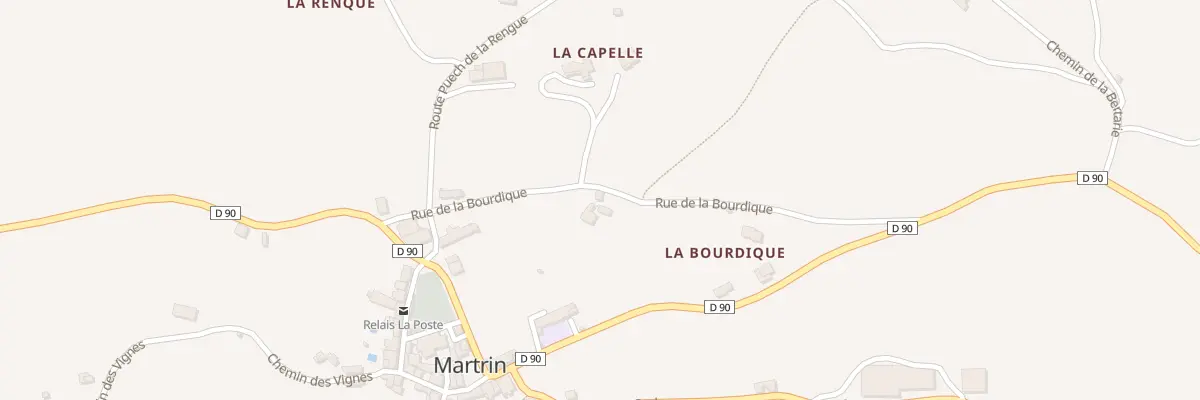 Plan du 5162 La Capelle à Martrin