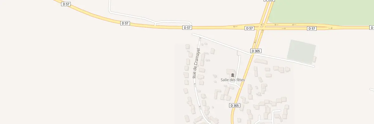Plan du 25 Rue de Cramayel à Réau