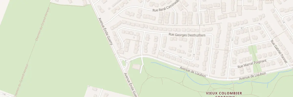 Plan du 8 Rue Georges Desthuilliers à Chelles