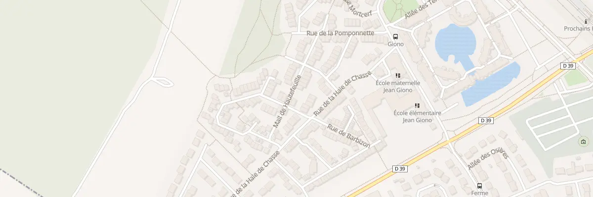Plan du 267 Rue de Beaumont du Gatinais au Mée-sur-Seine