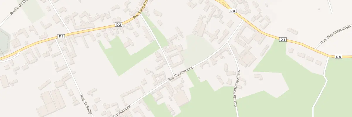 Plan du 17 Rue de l’Argilliere à Bienvillers-au-Bois