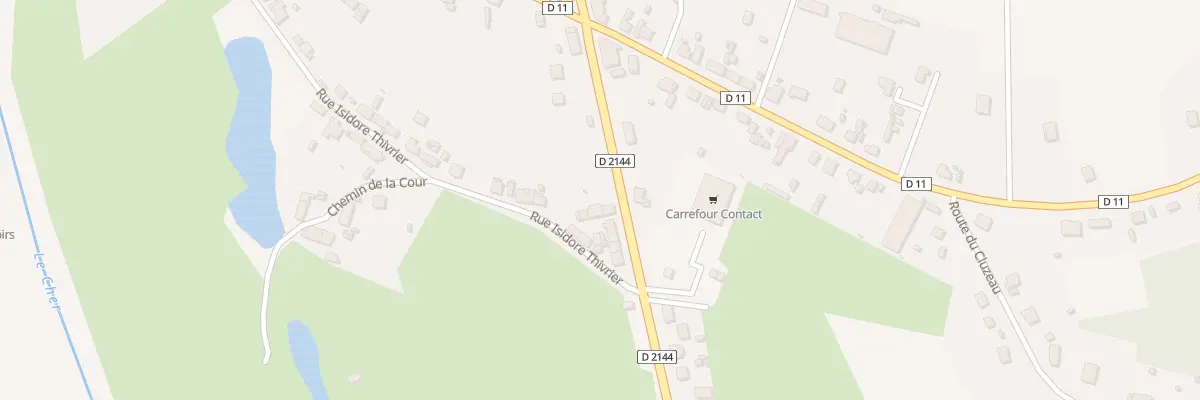 Plan du 8 Rte de Montluçon à Vallon-en-Sully