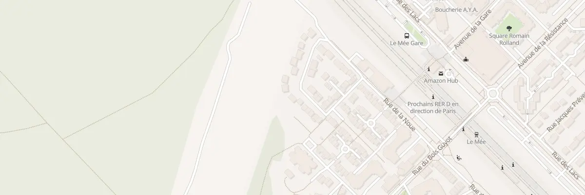 Plan du 704 Rue de la Noue au Mée-sur-Seine