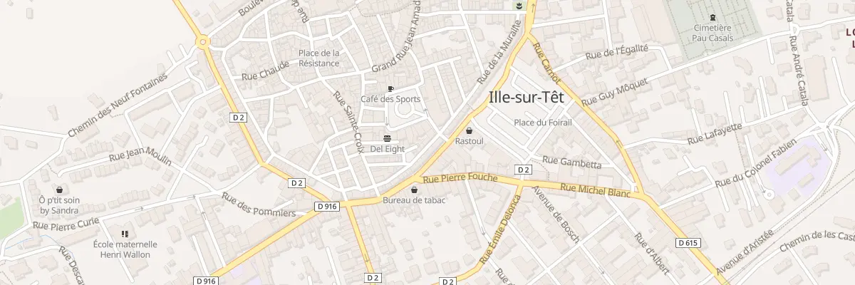 Plan du 19 Cae de la Muralla à Ille-sur-Têt