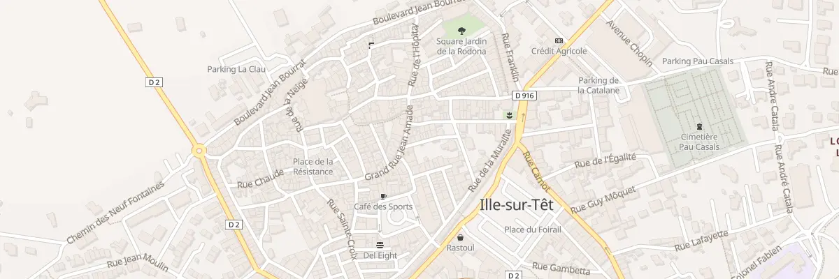 Plan du 7 Rue des Jardins à Ille-sur-Têt