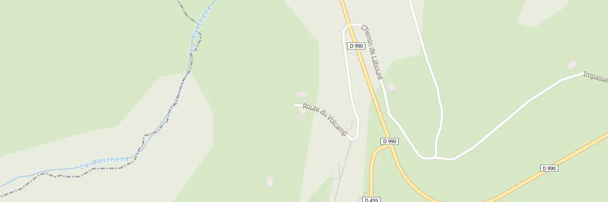 Plan du 4 Rte de Volcamp à Badailhac
