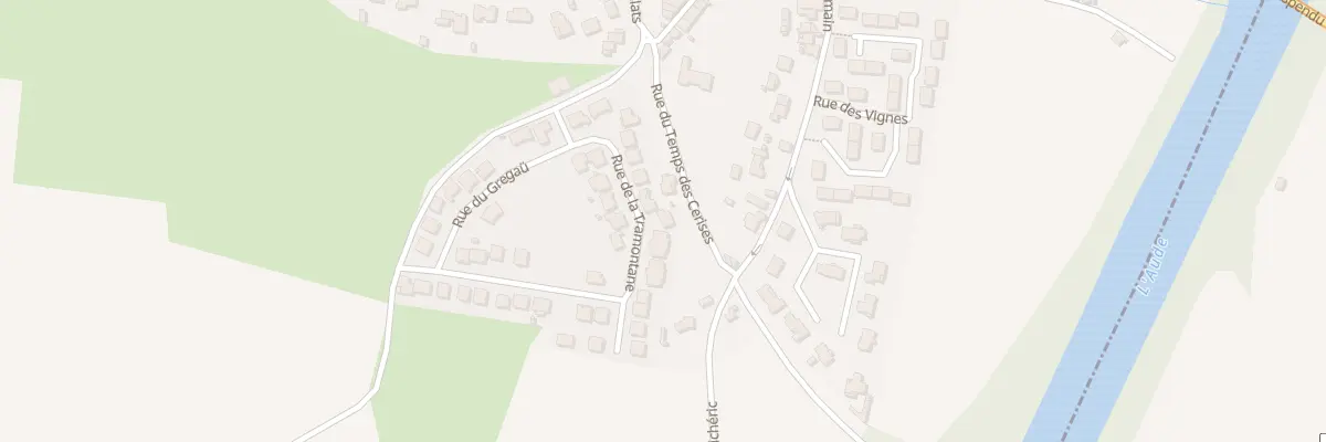 Plan du 15 Rue de la Tramontane à Puichéric