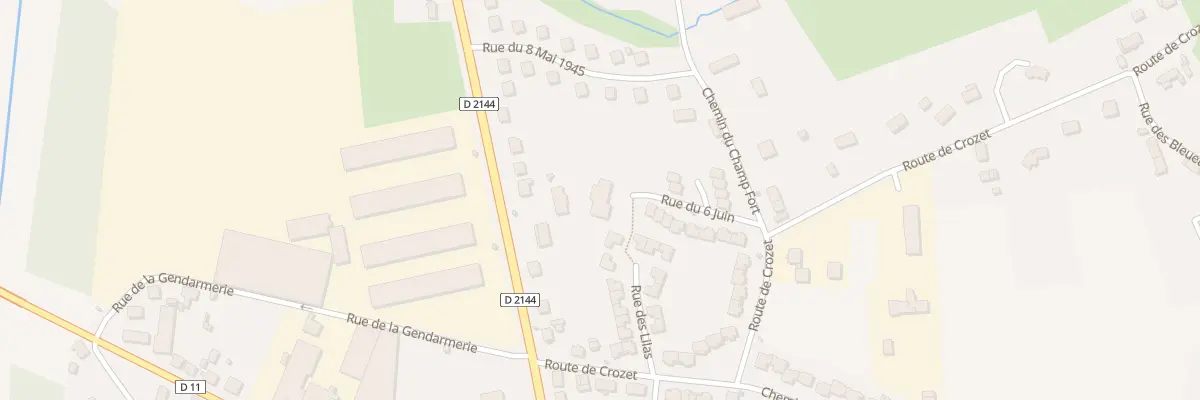 Plan du 7 Rue du 6 Juin à Vallon-en-Sully