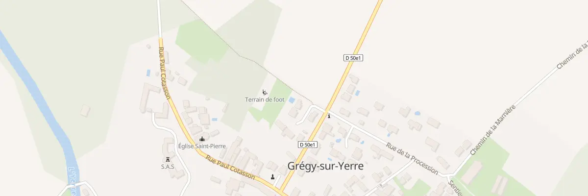 Plan du 2 All des Lilas à Évry-Grégy-sur-Yerre