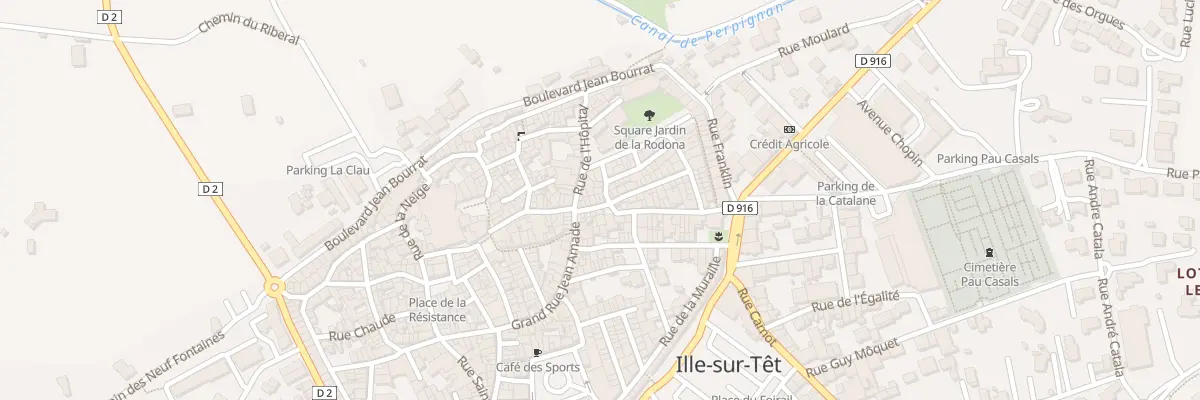 Plan du 7 Rue Saint Sebastien à Ille-sur-Têt
