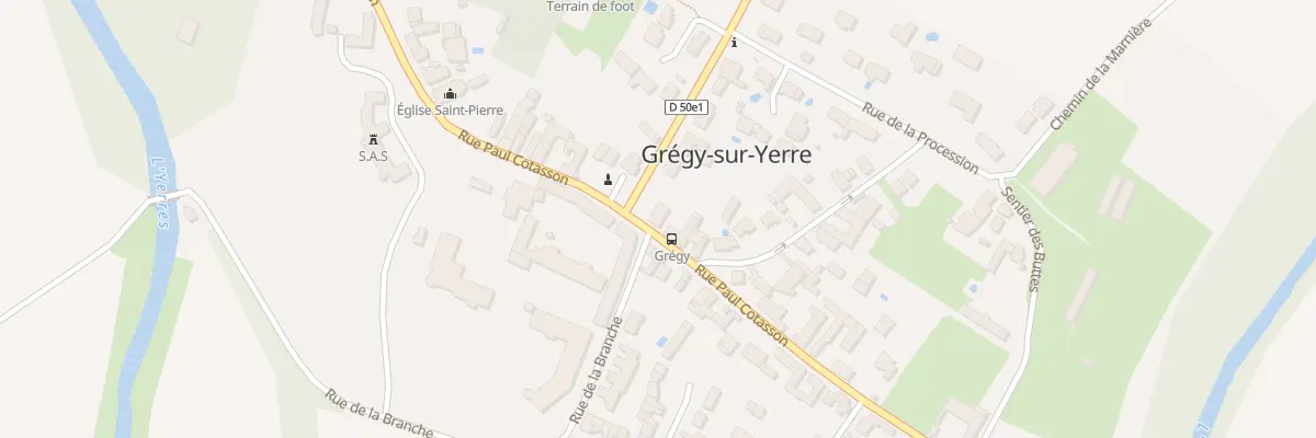 Plan du 26 Rue Paul Cotasson à Évry-Grégy-sur-Yerre