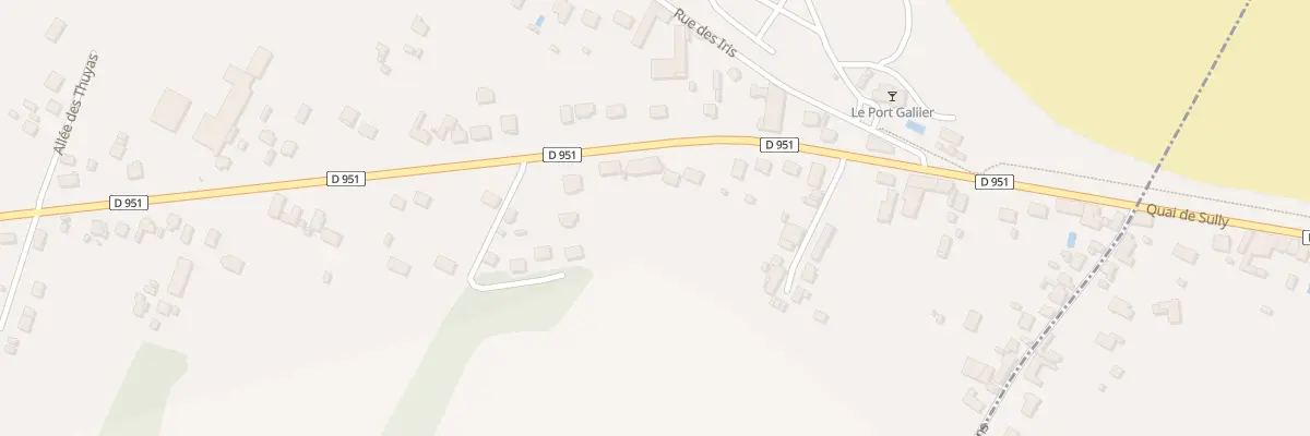 Plan du 33B Rte de Gien à Poilly-lez-Gien