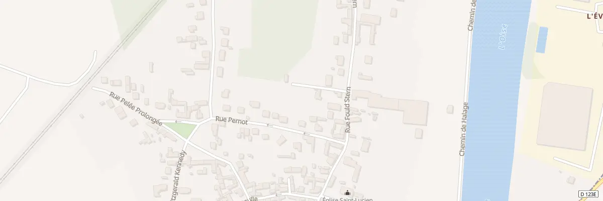 Plan du 231 Rue Fould Stern à Pont-Sainte-Maxence