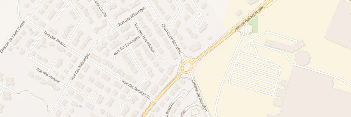 Plan du 15 Rue des Hirondelles à Gien