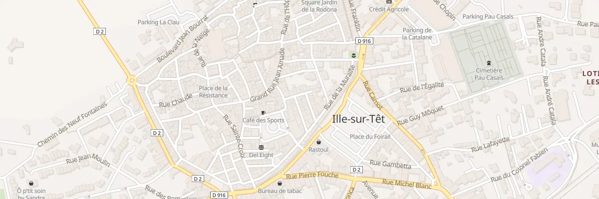 Plan du 14 Rue Saint Boniface à Ille-sur-Têt