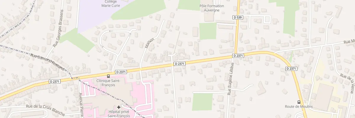 Plan du 47 Rue Ambroise Croizat à Désertines