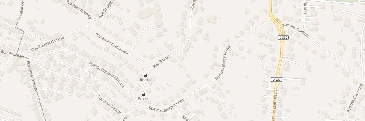 Plan du 37 Rue Brunet à Désertines