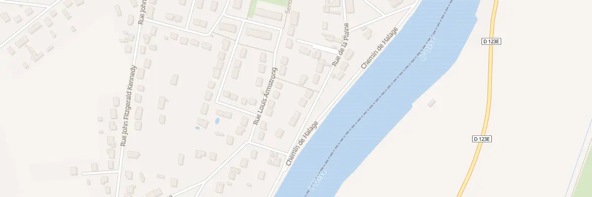 Plan du 77 Rue de la Plaine à Pont-Sainte-Maxence