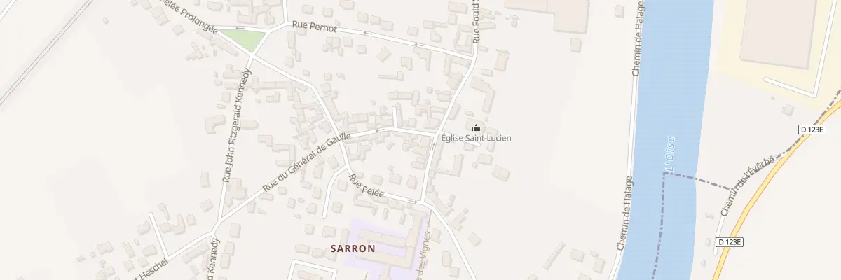 Plan du 59 Rue Fould Stern à Pont-Sainte-Maxence