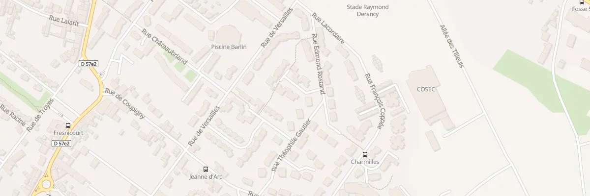Plan du 1 Rue George Sand à Barlin