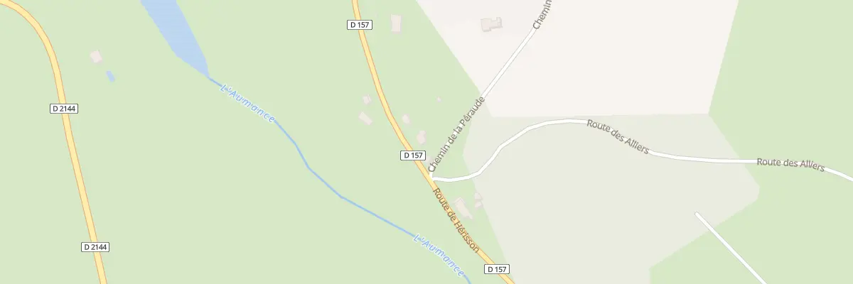 Plan du 29 Rte de Hérisson à Meaulne-Vitray