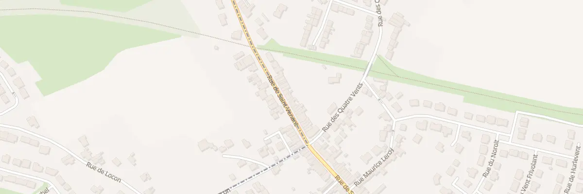 Plan du 616 Rue de Saint-venant à Annezin
