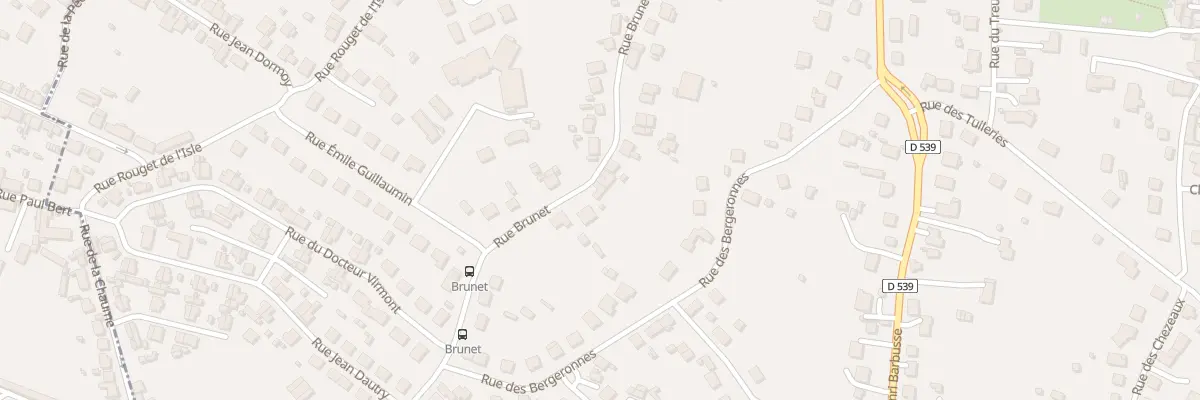 Plan du 35 Rue Brunet à Désertines