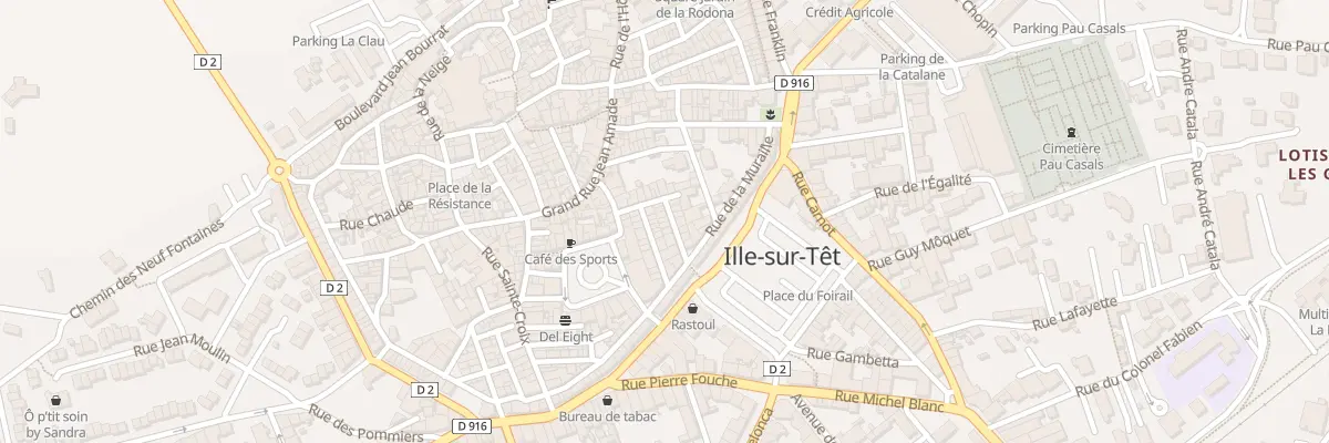 Plan du 11 Rue Abbe Chapsal à Ille-sur-Têt