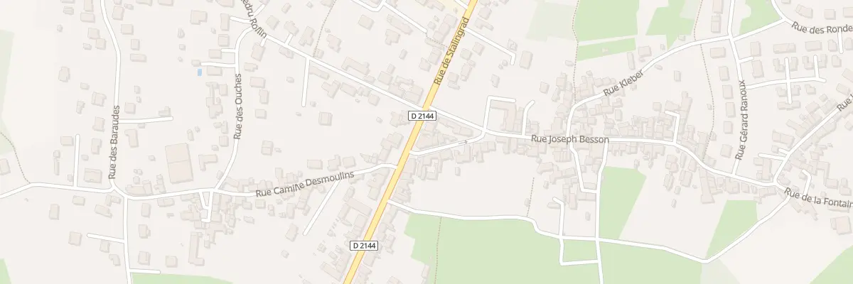 Plan du 90 Rue de Stalingrad à Désertines