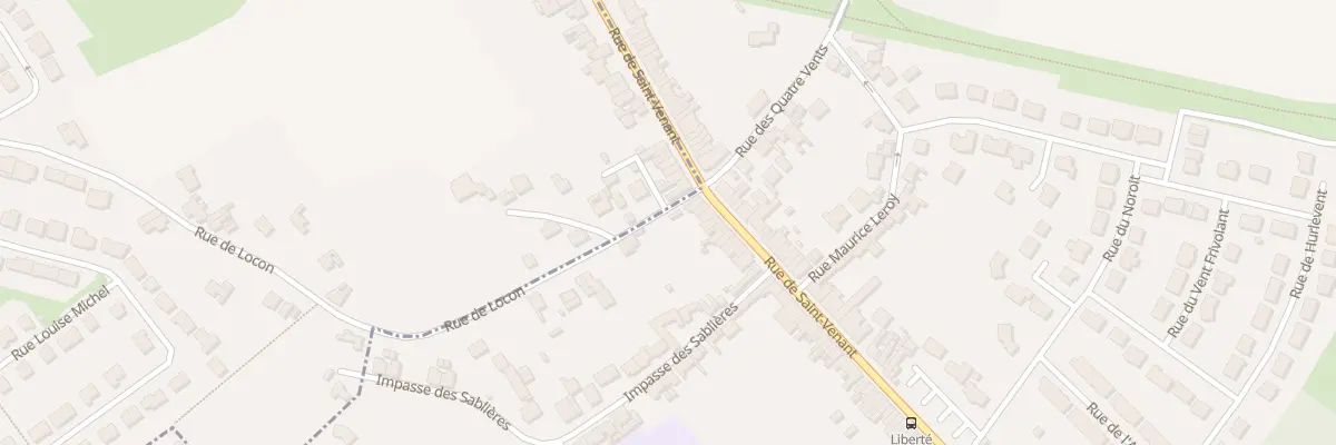 Plan du 577 Rue de Saint-venant à Annezin