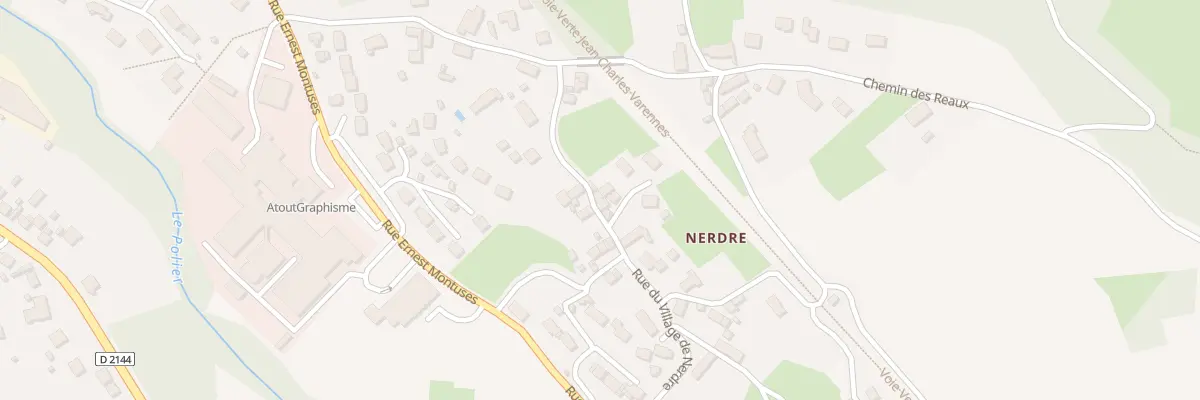 Plan du 27 Rue du Village de Nerdre à Montluçon