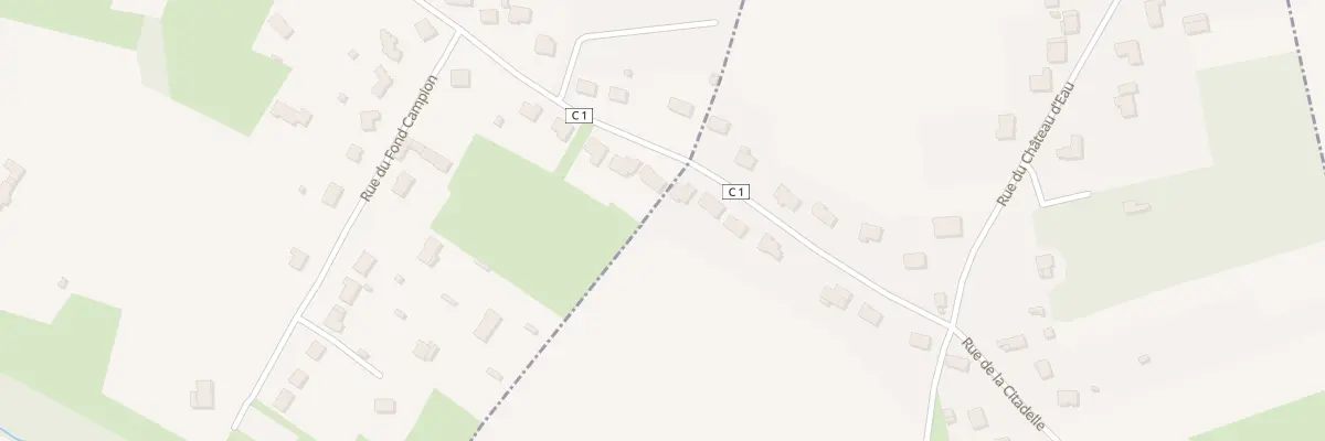 Plan du 13 Rue d’Habarcq à Montenescourt