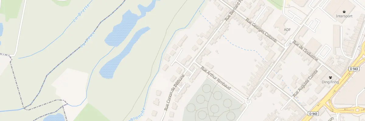 Plan du 60 Rue Conon de Béthune à Béthune