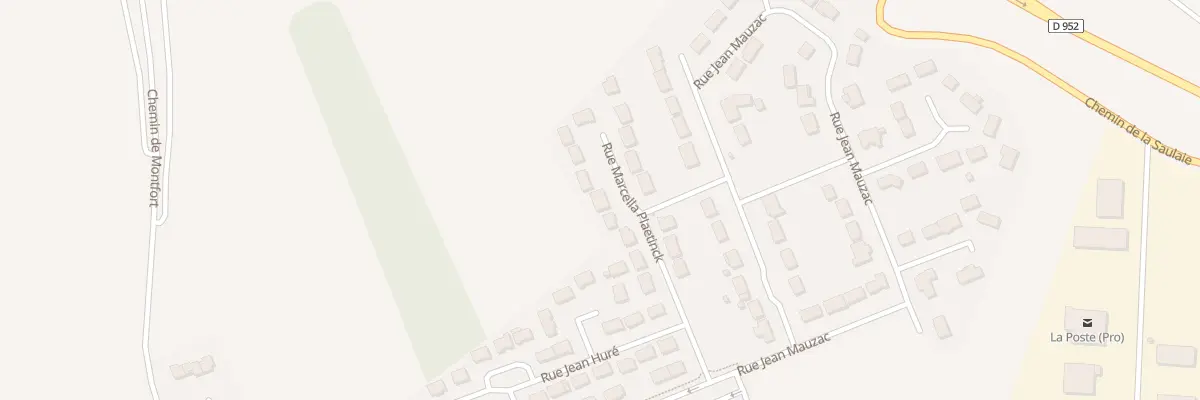 Plan du 9 Rue Marcella Plaëtinck à Gien