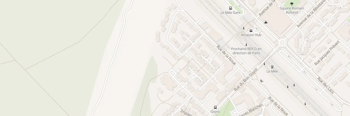 Plan du 754 Rue de la Noue au Mée-sur-Seine