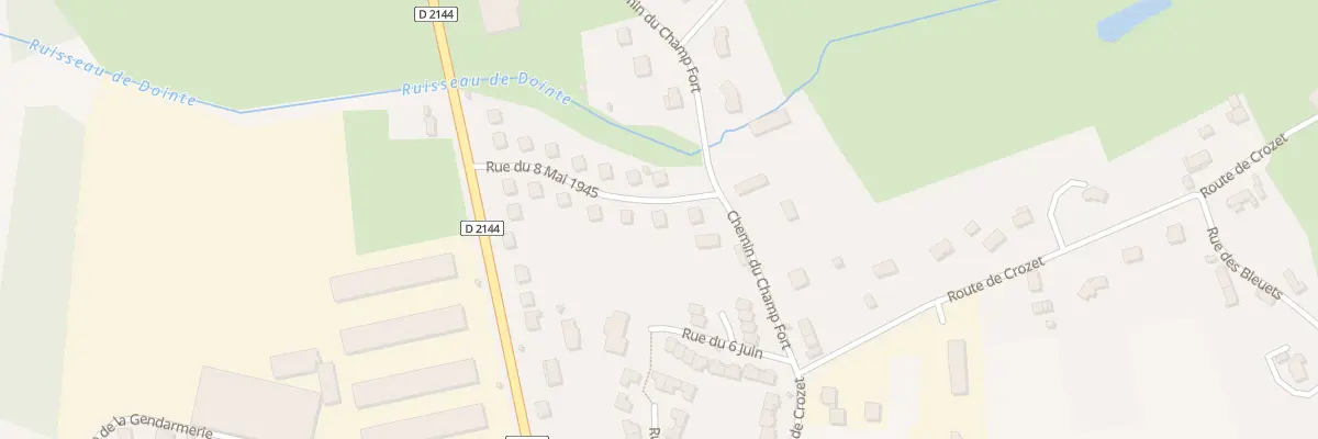 Plan du 10 Rue du 8 Mai 1945 à Vallon-en-Sully