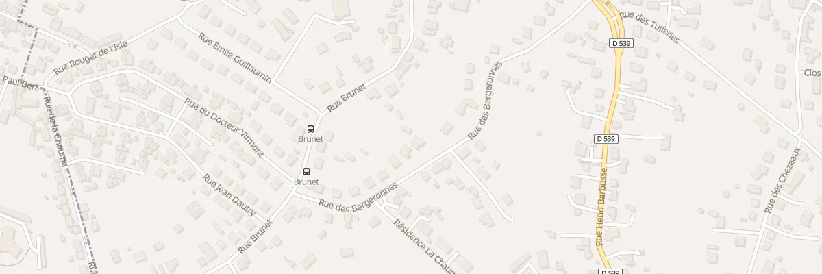 Plan du 26 Rue des Bergeronnes à Désertines